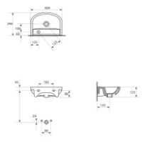 Lavoar Cersanit Arteco 40 (K667-005) imaginea #3 — magazin online Desire.md