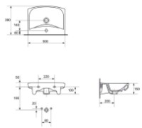 Lavoar Cersanit Carina 50 (K31-004) imaginea #4 — magazin online Desire.md