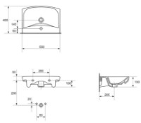 Lavoar Cersanit Carina (K31-005) imaginea #5 — magazin online Desire.md