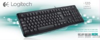 Клавиатура Logitech K120 Black фото №3 — интернет-магазин Desire.md