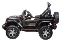 Mașinuța electrica ChiToys Jeep Wrangler Rubicon Black (JWR555/1) imaginea #3 — magazin online Desire.md