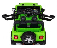 Mașinuța electrica ChiToys Jeep Wrangler Rubicon Green (JWR555/2) imaginea #2 — magazin online Desire.md