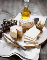 Картина по номерам Strateg Сырная нарезка (VA-3677)