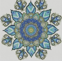 Pictura cu diamante după numere Strateg Узор самопознания (CA-0066)