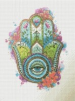 Pictura cu diamante după numere Strateg Цветочный амулет (HX016)