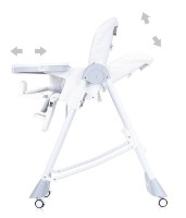 Стульчик для кормления Chipolino Bambino Grey (STHBM02301GL) фото №5 — интернет-магазин Desire.md