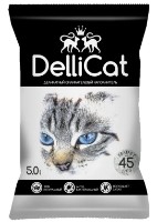 Asternut igienic pentru pisici DelliCat Black 5L imaginea #1 — magazin online Desire.md
