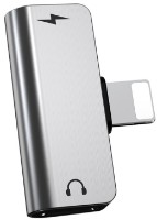 Multiplicator Hoco LS24 Dual Lightning Silver imaginea #2 — magazin online Desire.md