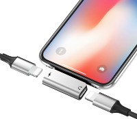 Multiplicator Hoco LS24 Dual Lightning Silver imaginea #3 — magazin online Desire.md