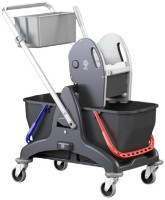 Carucior profesional pentru curatenie Euromop Bis Black Trolley (CARR00234) imaginea #1 — magazin online Desire.md