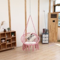 Fotoliu suspendat 4Life Relax Pink imaginea #3 — magazin online Desire.md