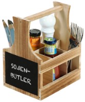 Suport organizare tacâmuri/sos Kesper Wood (69276)