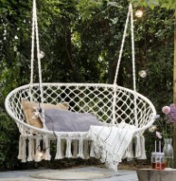 Fotoliu suspendat 4Life Relax Dual Creamy imaginea #2 — magazin online Desire.md