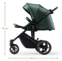 Коляска Kinderkraft Prime2 2in1 Dark Green (KSPRIM02GRE2000) фото №4 — интернет-магазин Desire.md