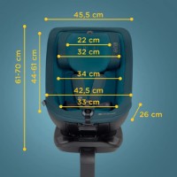 Детское автокресло Kinderkraft I- Guard i-Size 360 Burgundy (KCIGUA00RED0000) фото №8 — интернет-магазин Desire.md