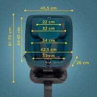 Детское автокресло Kinderkraft I- Guard Pro i-Size 360 Blue (KCIGUAPRBLU0000) фото №8 — интернет-магазин Desire.md