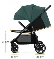 Carucior Kinderkraft Route Green (KSROUT00GRE0000) imaginea #9 — magazin online Desire.md