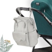 Рюкзак для мам Kinderkraft Treaseurepack Grey (KATREABPGRY0000) фото №2 — интернет-магазин Desire.md