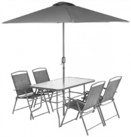 Набор садовой мебели Saska Garden (1048871) Grey фото №1 — интернет-магазин Desire.md