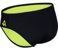 Мужские плавки Aqua Sphere Essential 8cm Swim Brief Black/Yellow 75