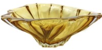 Салатница Bohemia Plantica Amber 22cm 522901 фото №1 — интернет-магазин Desire.md