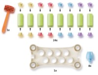 Развивающий набор Quercetti Hammer Peggy (84120) фото №3 — интернет-магазин Desire.md