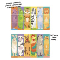 Головоломка Quercetti Mix&Match Animals (2582) фото №4 — интернет-магазин Desire.md