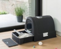 Биотуалет для кошек Curver Pet Life Cat Anthracite (198846) фото №5 — интернет-магазин Desire.md