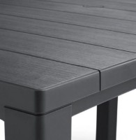 Садовый стол Keter Julie Dinning Table Graphite (246187) фото №3 — интернет-магазин Desire.md