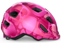 Шлем Met Hooray Pink Hearts Glossy XS