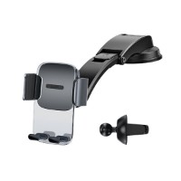 Автодержатель Baseus Easy Control Clamp Black (SUYK000001) фото №9 — интернет-магазин Desire.md