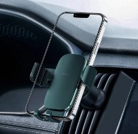 Автодержатель Baseus Metal AgeⅡ Gravity Green (SUJS000006) фото №5 — интернет-магазин Desire.md
