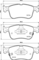 Set placute frână Brembo P 24 218 imaginea #2 — magazin online Desire.md