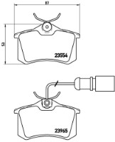 Set placute frână Brembo P 85 058 imaginea #2 — magazin online Desire.md