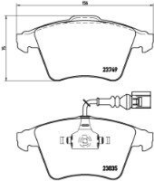 Set placute frână Brembo P 85 090 imaginea #2 — magazin online Desire.md