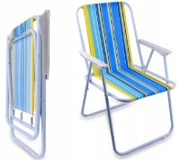 Scaun pliant 4Life Stripe Multicolor imaginea #2 — magazin online Desire.md