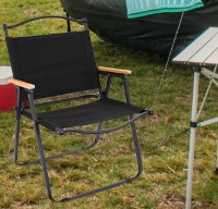 Scaun pliant pentru camping 4Life Style Black imaginea #2 — magazin online Desire.md