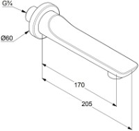 Dază de duș Kludi Balance DN20 (5250391) imaginea #2 — magazin online Desire.md