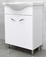 Шкаф под умывальник Bayro Dalas Alba 650 (110181) фото №2 — интернет-магазин Desire.md