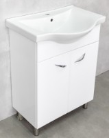 Шкаф под умывальник Bayro Dalas Alba 650 (110181) фото №3 — интернет-магазин Desire.md