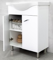 Шкаф под умывальник Bayro Dalas Alba 650 (110181) фото №5 — интернет-магазин Desire.md