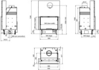 Șemineu Technical PanAqua 80 EVO LD imaginea #2 — magazin online Desire.md