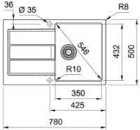 Chiuvetă de bucătărie Franke Sirius Tectonite S2D 611-78 Avena imaginea #2 — magazin online Desire.md