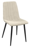 Стул Deco DC-90 BGF166-2 Beige Velvet/Black Legs фото №7 — интернет-магазин Desire.md
