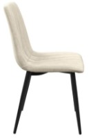 Стул Deco DC-90 BGF166-2 Beige Velvet/Black Legs фото №2 — интернет-магазин Desire.md