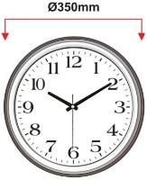 Ceas de perete Galaxy 1971S imaginea #2 — magazin online Desire.md