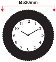 Ceas de perete Galaxy 715K imaginea #2 — magazin online Desire.md