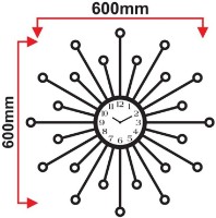 Настенные часы Galaxy AYP1045K фото №2 — интернет-магазин Desire.md