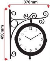 Ceas de perete Galaxy AYP820-2 imaginea #2 — magazin online Desire.md