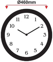 Ceas de perete Galaxy D1962A-6 imaginea #2 — magazin online Desire.md